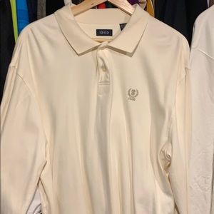 Izod long sleeve polo